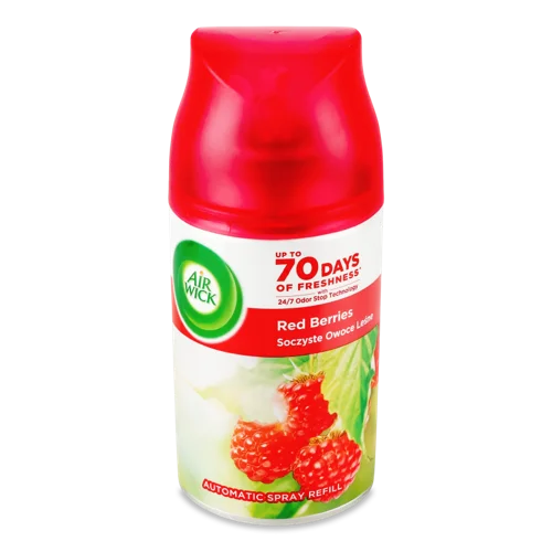 Балон Змінний Аерозольний Освіжувач Повітря Red Berries Freshmatic Air Wick 250мл
