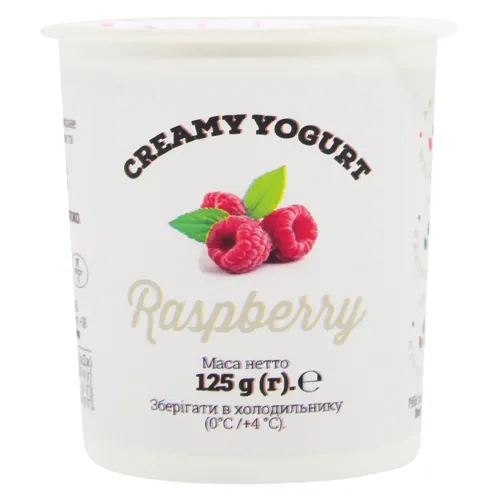 Йогурт Fusero з малиною 125г