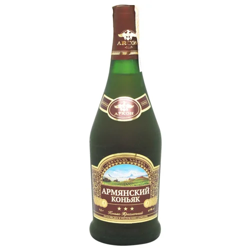 Коньяк Аркон Армянський 3 роки 40% 0.5л