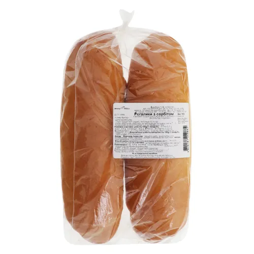 Рогалики з сорбітом Київхліб м/у 2х100г