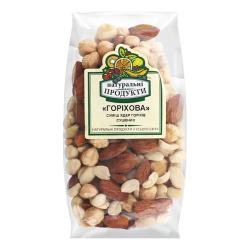 Суміш Натуральні продукти Горіхова 200г