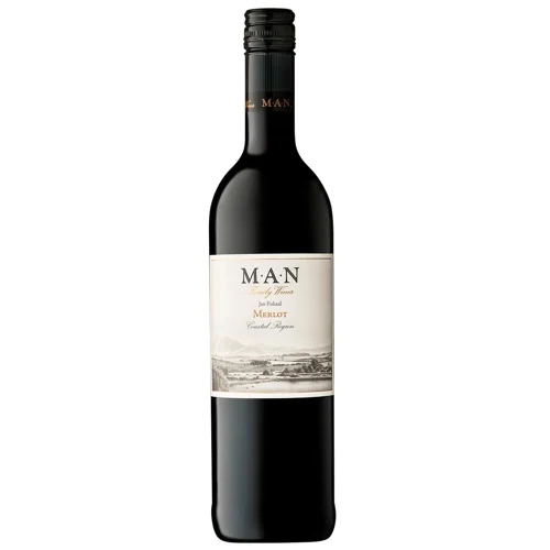 Вино MAN Merlot Jan Fiskaal червоне сухе 14% 0,75л