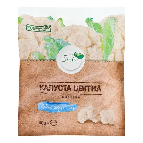 Капуста цвітна заморожена Spela м/у 300г