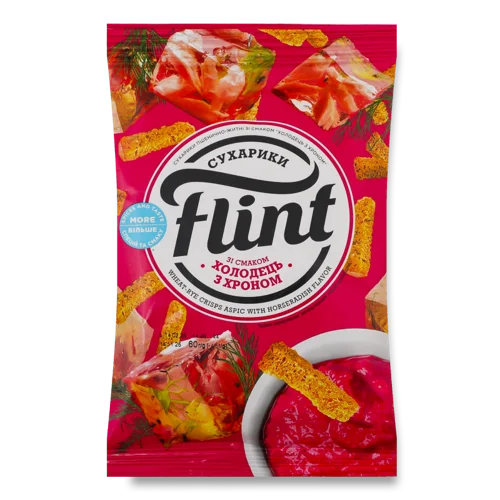 Сухарики Пшенично-Житні Холодець З Хроном, в/ґ, 60г