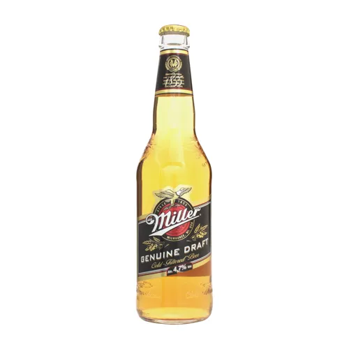 Пиво 0.5л 4.7% світле Miller Genuine Draft пл