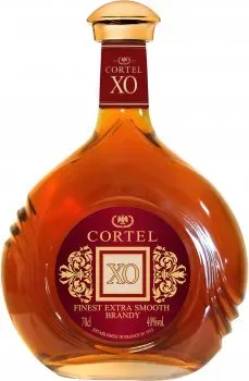 Бренди Коньяк Cortel XO (Елла декантер) 0.7л 40%