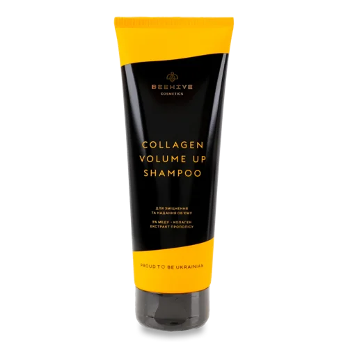 Шампунь для Зміцнення Та Надання Об'єму Collagen Volume Up Beehive Cosmetics, 250мл