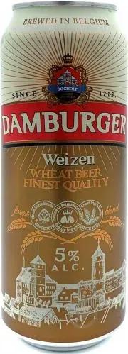 Пиво світле Damburger Weizen 0.5л ж/б