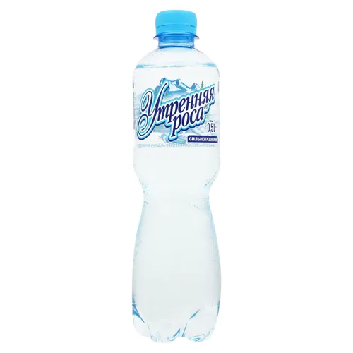 Вода питна сильногазована «Утренняя роса» 0.5л