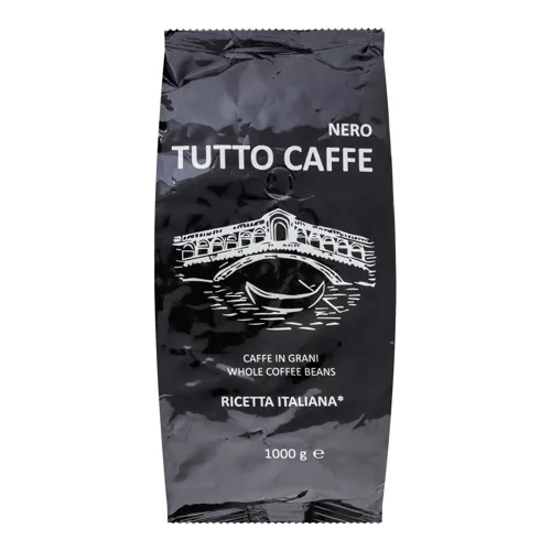 Кава натуральна смажена в зернах Nero Tutto Caffe м/у 1000г