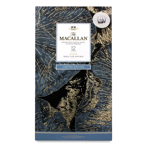 Віскі The Macallan Fine Oak 12 Років, 40% в/ґ, к/у, 0.7л
