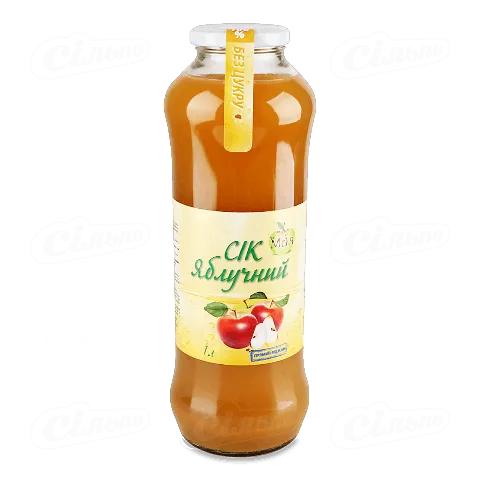 Сік Нова Мрія яблучний прямого віджиму, 1л