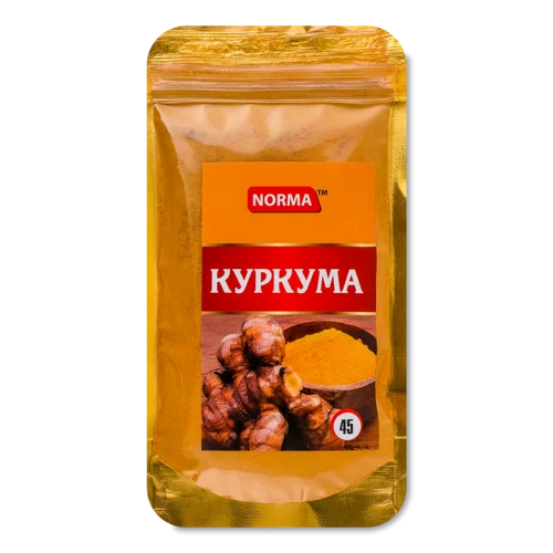 Куркума Norma Натуральна Оболонка 45г