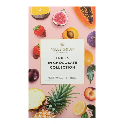 Цукерки Фрукти в шоколаді Асорті Любимов 150г