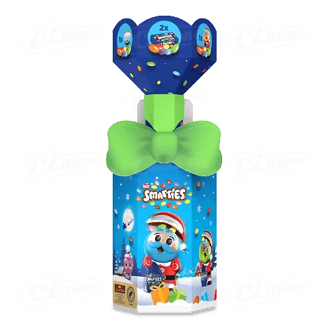 Набір кондитерських виробів Smarties Мішок Санти, 170г
