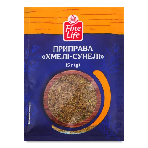 Приправа Хмелі-сунелі Fine Life, Мікс, 15 г