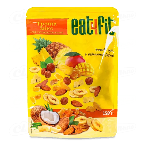 Суміш горіхово-фруктова Eat4fit Tropic mix, 150г
