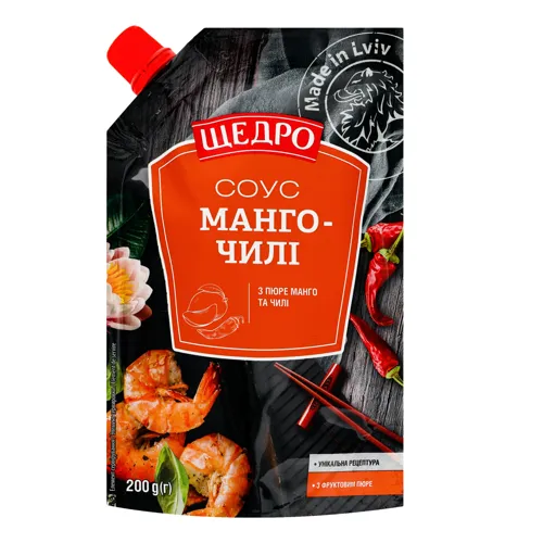 Соус Манго-чилі Щедро д/п 200г