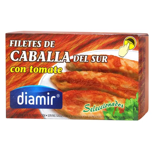 Макрель Diamir філе в томатному соусі 90г