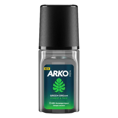 Антиперспірант кульковий Arko Men Green Dream Fodrest & Tree 50мл