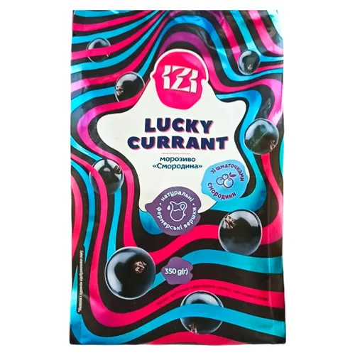 Морозиво Смородина IZI 350г пакет