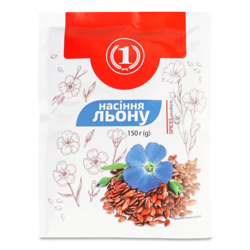Насіння Льону Вищого Ґатунку, ТМ '1', 150г
