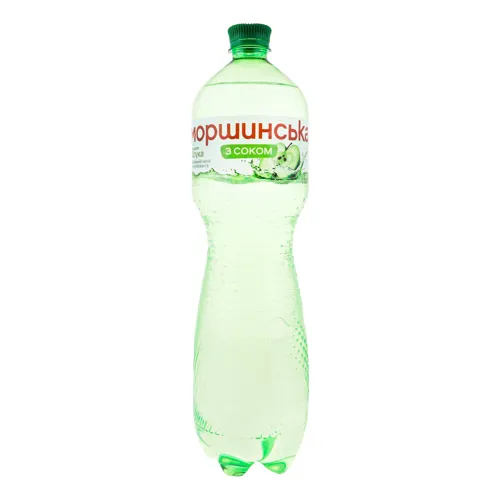 Напій безалкогольний негазований з соком зі смаком яблука Моршинська 1.5л