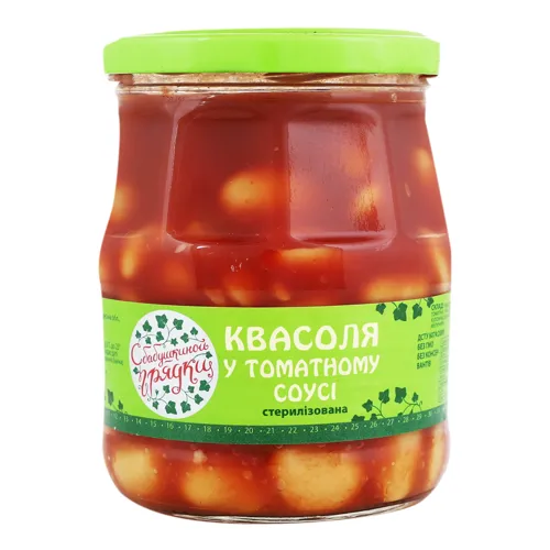 Квасоля у томатному соусі С Бабушкиной Грядки 530г