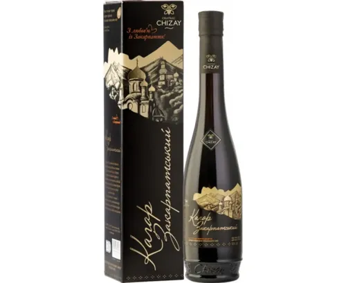 Вино Chateau Chizay Кагор Закарпатський Авторський в коробці 16% 0.5л