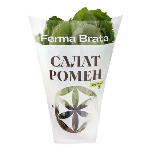 Салат хрусткий Ромен Ferma Brata м/у 1шт