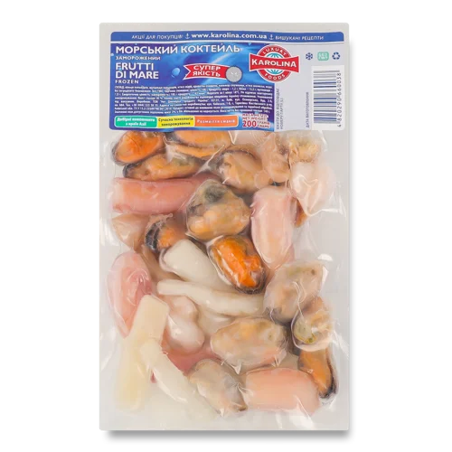 Морський Коктейль Заморожений, Вищого Ґатунку, 200г