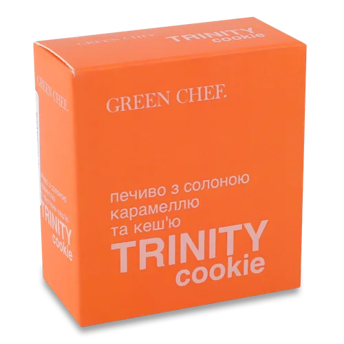 Печиво З Солоною Карамеллю Та Кеш'ю, Вищого Ґатунку, К/У 40г