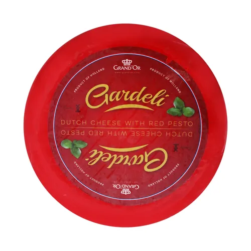 Сир 50% червоний з песто Гауда Gardeli кг