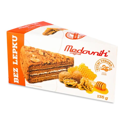 Торт Медовик Оригінальний Без Глютену, к/у 135г