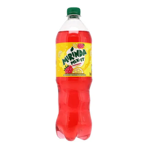 Напій безалкогольний сильногазований Raspberry+Lemon Mirinda п/пл 1л