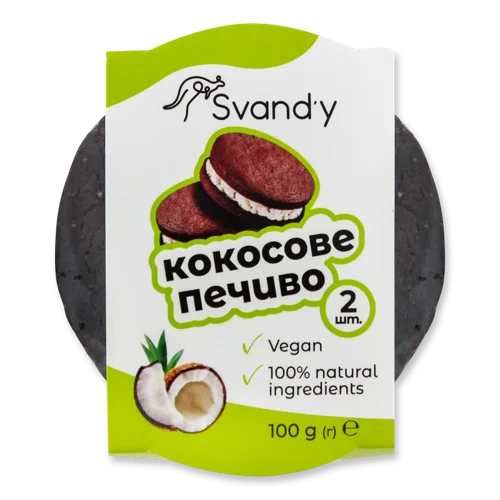 Печиво Кокосове Вищого Ґатунку, м/у 100г