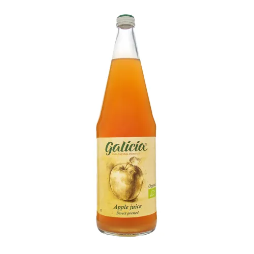 Сік неосвітлений пастеризований Яблучний Galicia 1л
