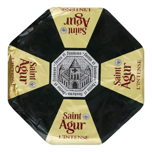 Сир м'який з синьою пліснявою L'intense Saint Agur кг