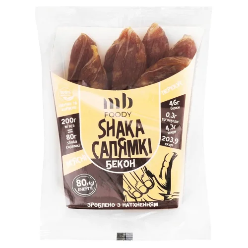 Салямки курячі в оболонці бекон MB Foody 80г