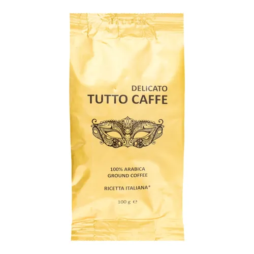 Кава натуральна мелена Delicato Tutto Caffe м/у 100г