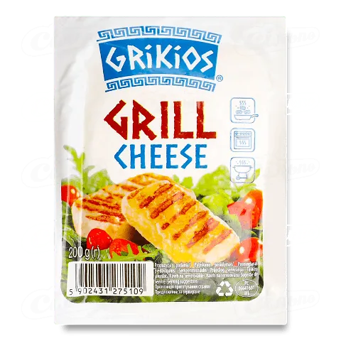 Сир для грилю Grikios з коров'ячого молока 43%, 200г
