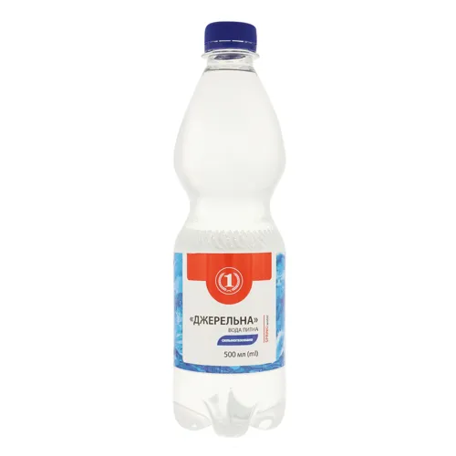 Вода питна сильногазована Джерельна №1 500мл