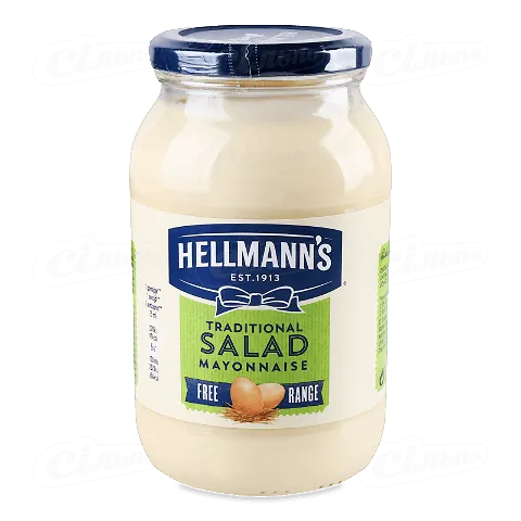 Майонез Hellmann's салатний 68%, 625мл