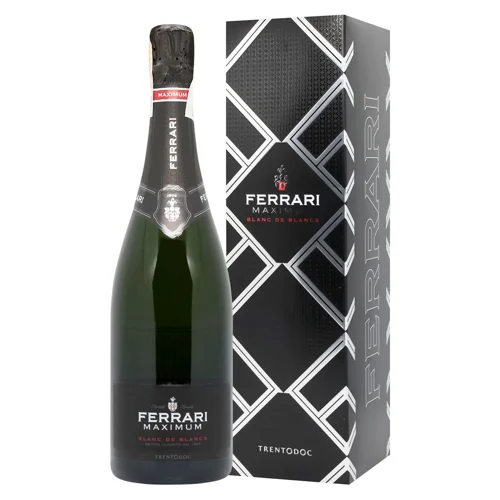 Вино ігристе Ferrari Maximum біле брют 12,5% 0,75л