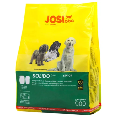 Корм сухий Josera JosiDog Solido з домашньою птицею для літніх собак 900г