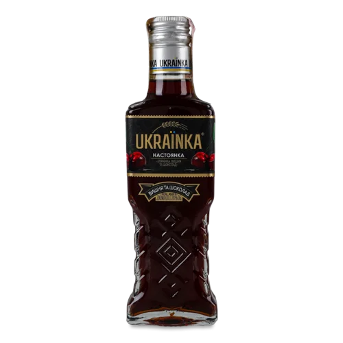 Настоянка Вишня Та Шоколад, 28% в/ґ, 200мл, Ukraїnka
