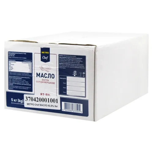 Масло Metro Chef 82,5% 5кг