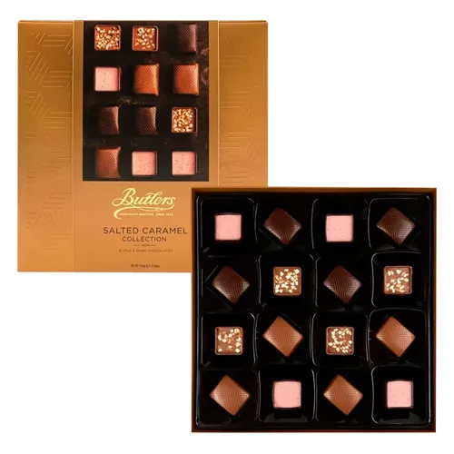 Цукерки Butlers Chocolate Collection з солоною карамеллю 240г