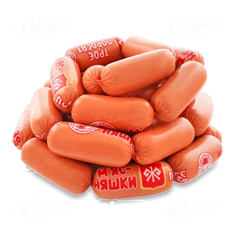 Сосиски «М'ясна Гільдія» «Троє поросят» вищого ґатунку, 1 кг