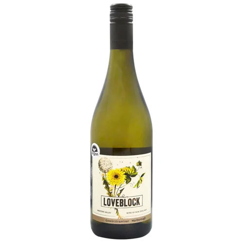 Вино Loveblock Gewurztraminer біле напівсухе 13,5% 0,75л
